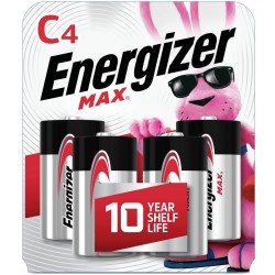 Energizer Max Batteries C 4's