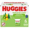 Huggies Natural Care Baby Wipes Sensitive & Fragrance Free 6 x 168 1008's