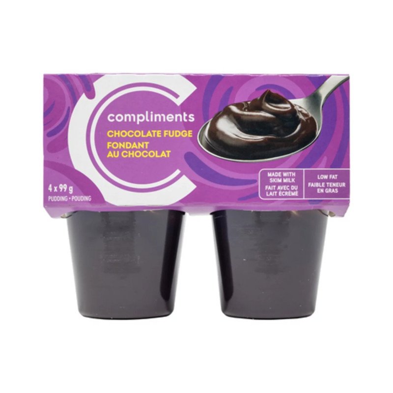 Compliments Chocolate Fudge Pudding 4 x 99 g