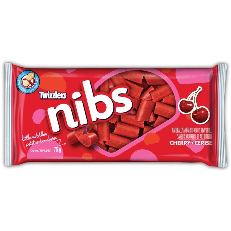 Hershey's Twizzlers Nibs Cherry 75 g