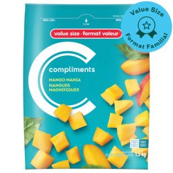 Compliments Frozen Mango...