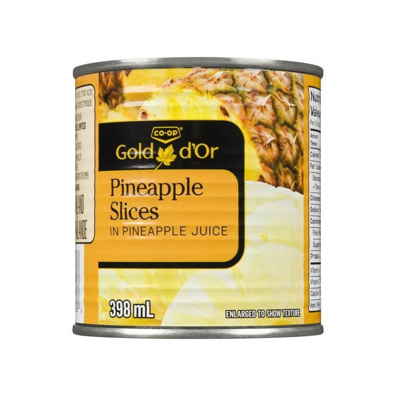 Co-op Gold Pineapple Slices in Pineapple Juice 398 ml