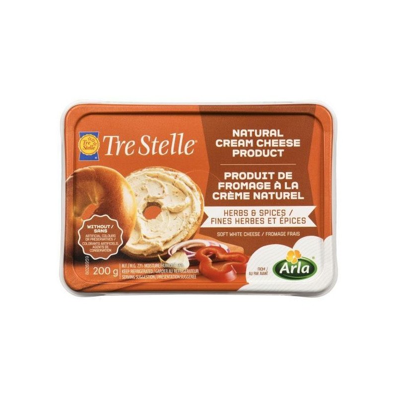 Tre Stelle Cream Cheese Spread Herbs & Spices 200 g