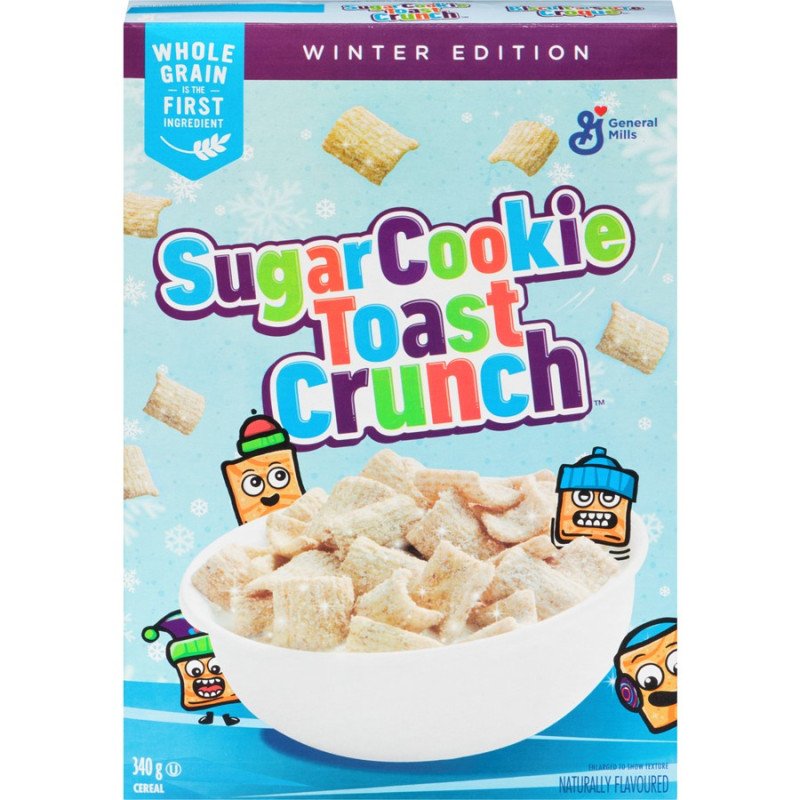 General Mills Sugar Cookie Toast Crunch Cereal 340 g