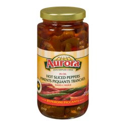 Aurora Hot Sliced Peppers...