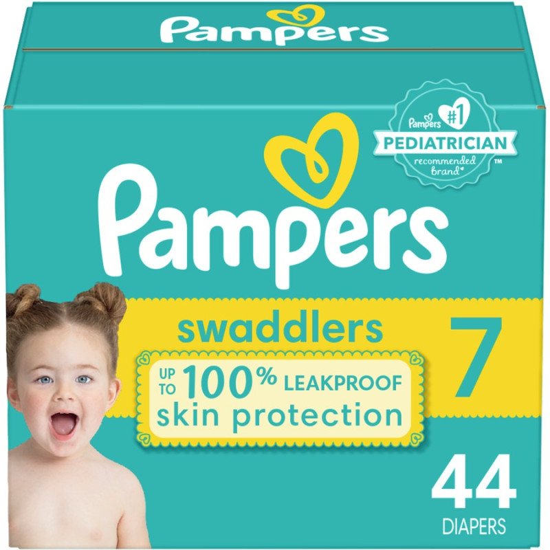 Pampers Swaddlers Super Pack Size 7 44's