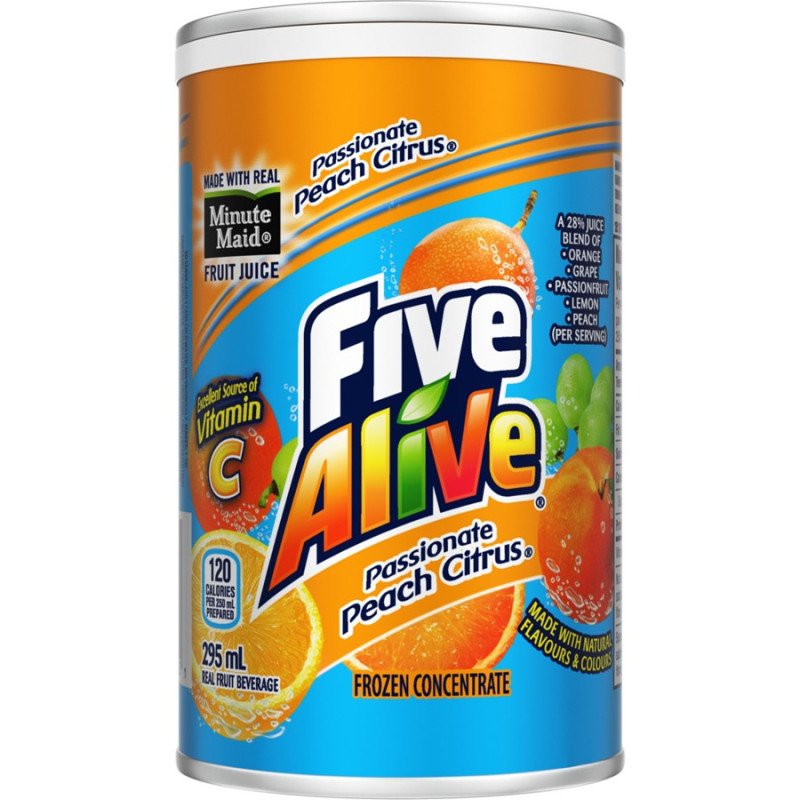 Five Alive Passionate Peach Citrus 295 ml