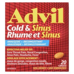 Advil Cold & Sinus Caplets...