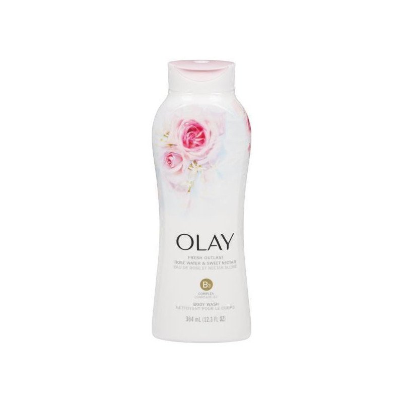 Olay Body Wash Fresh Outlast Rose Water & Sweet Nectar 364 ml