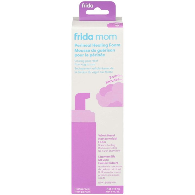 Fridamom Perineal Healing Foam Witch Hazel Hemorrhoidal Foam Postpartum Recovery 148 ml