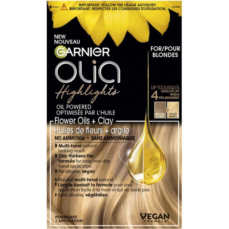 Garnier Olia Highlights for Blondes Ammonia-Free each