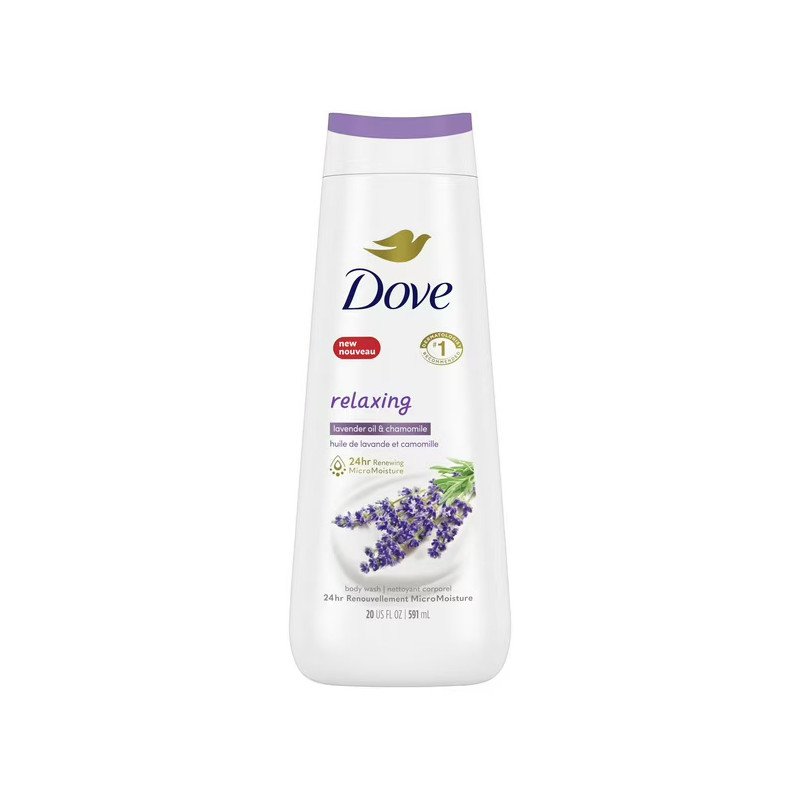 Dove Relaxing Lavender Oil & Chamomile Body Wash 591 ml