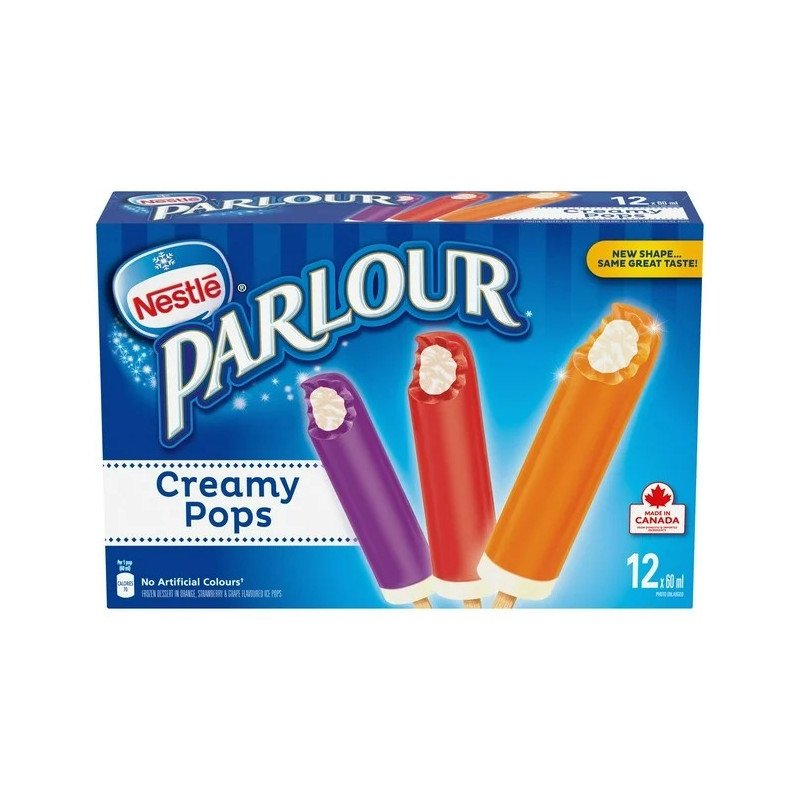 Nestle Parlour Creamy Pops 12 x 60 ml