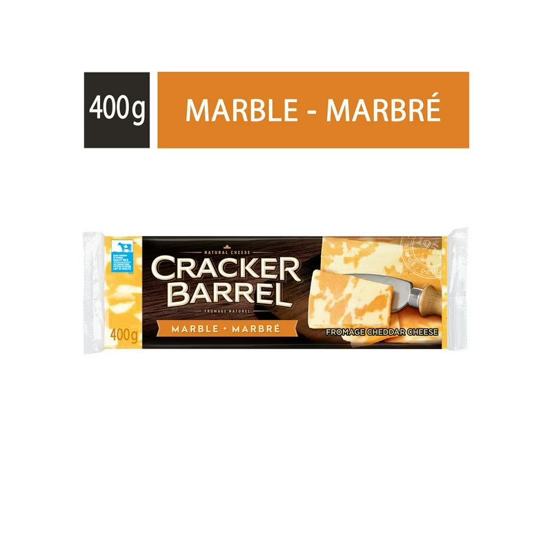 Cracker Barrel Marble Cheddar Cheese 400 g