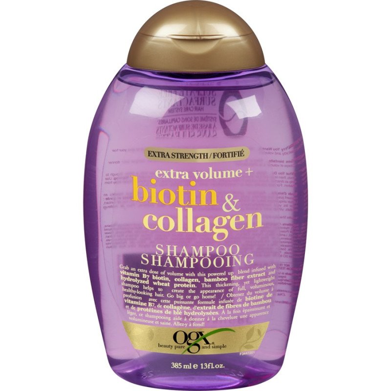 OGX Extra Volume + Biotin & Collagen Shampoo 385 ml