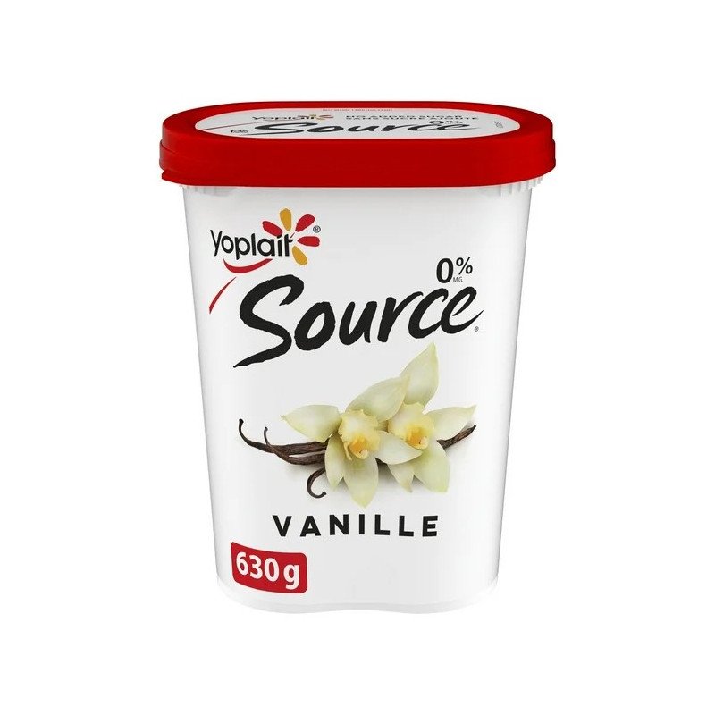 Yoplait Source Yogurt Vanilla 630 g