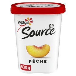 Yoplait Source Yogurt Peach...