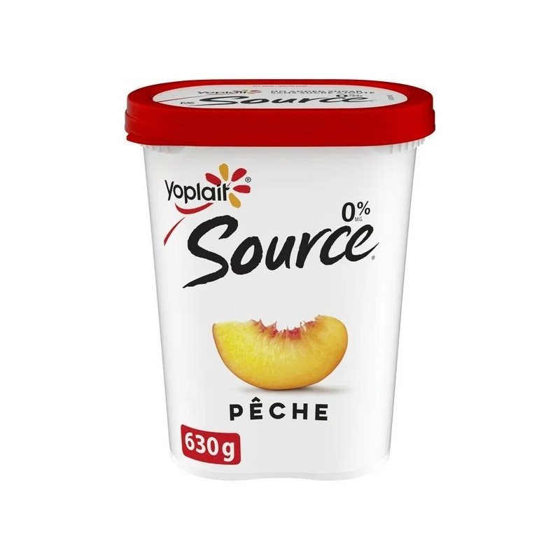 Yoplait Source Yogurt Peach 630 g