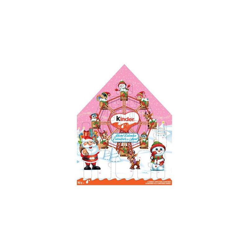 Ferrero Kinder Mix Advent Calendar Pink 182 g