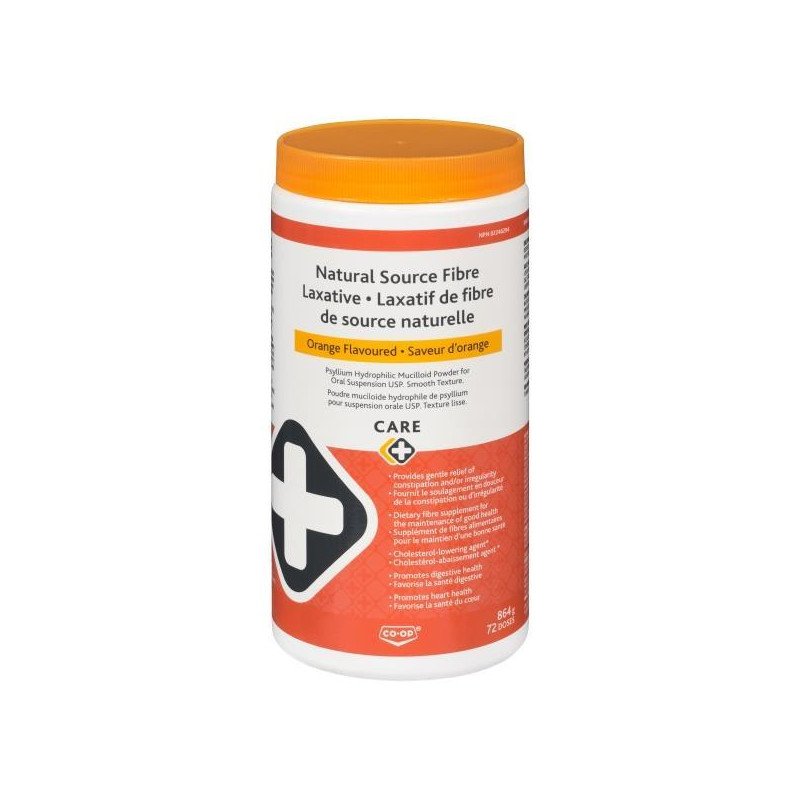 Co-op Care+ Natural Source Fibre Laxative Orange Flavoured 864 g