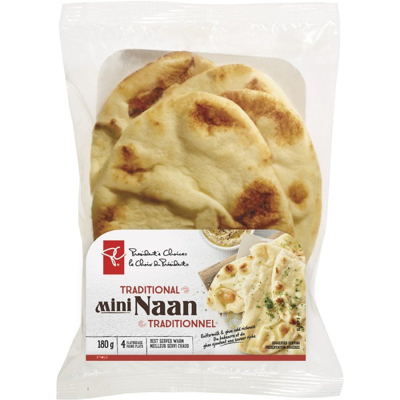 PC Traditional Mini Naan 180 g