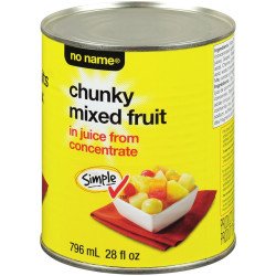 No Name Chunky Mixed Fruit...