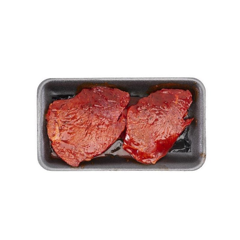 Co-op Glazed Smokey Sweet Beef Top Sirloin Steak (up to 500 g per pkg)