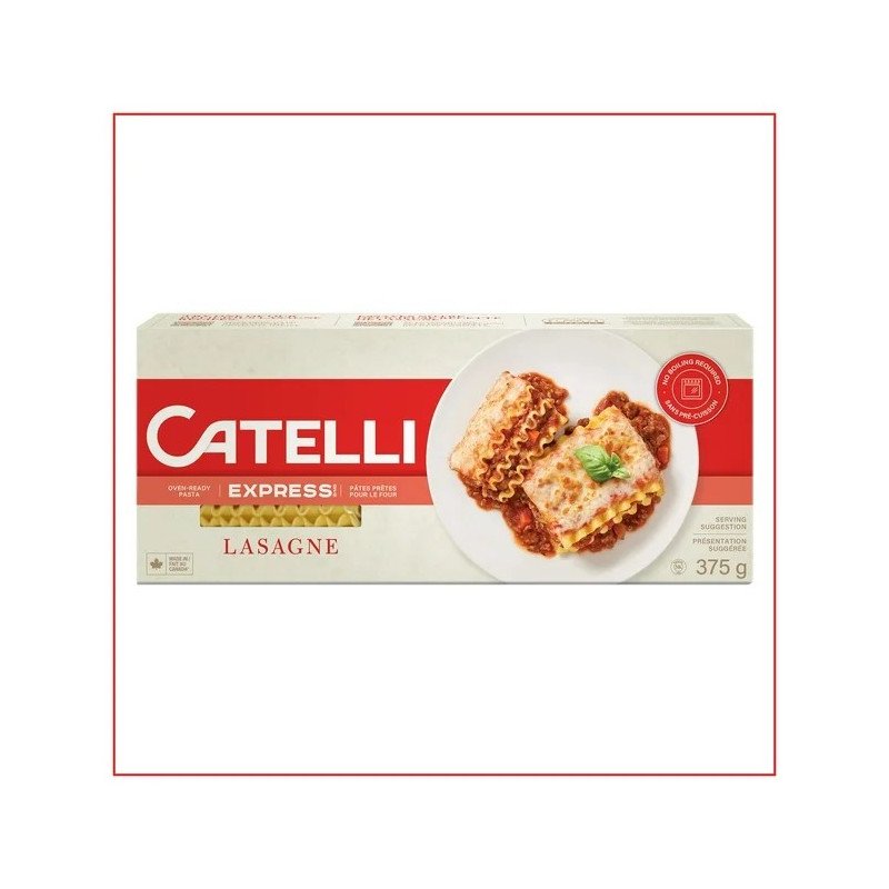 Catelli Express Oven Ready Lasagne 375 g