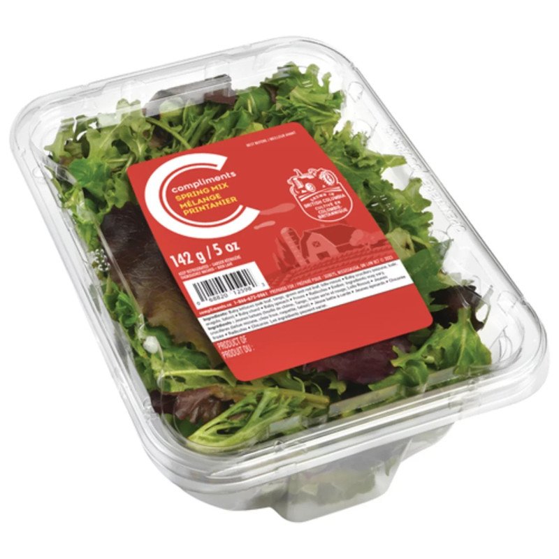 Compliments Spring Mix Salad Greens 142 g