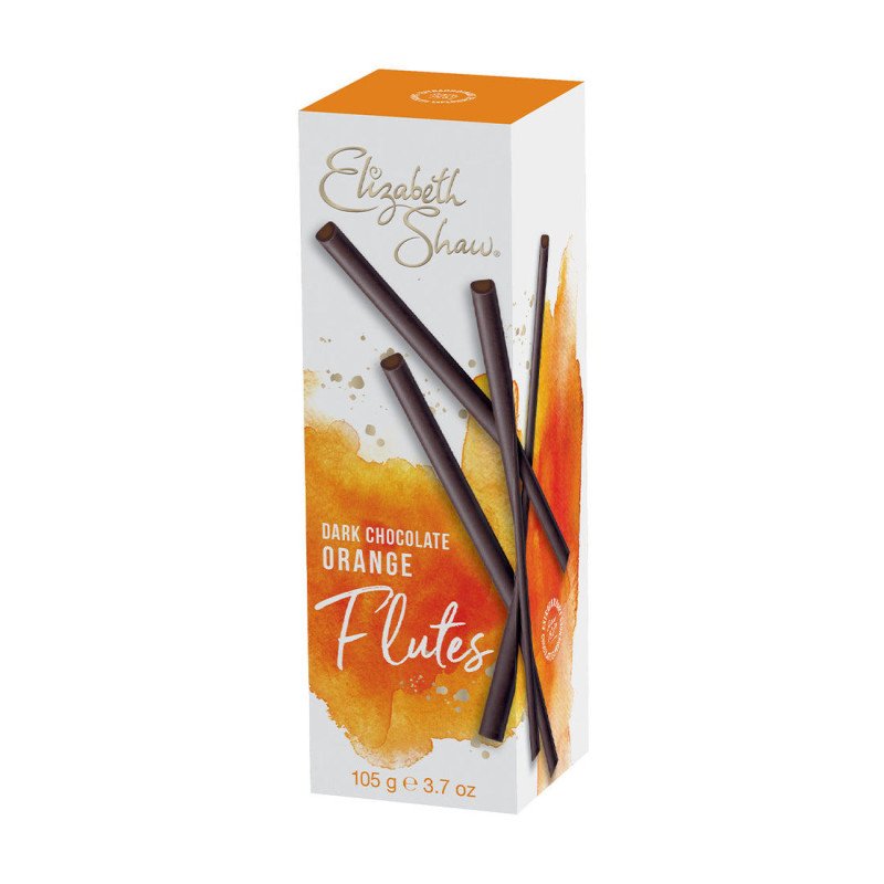 Elizabeth Shaw Dark Chocolate Orange Flutes 105 g