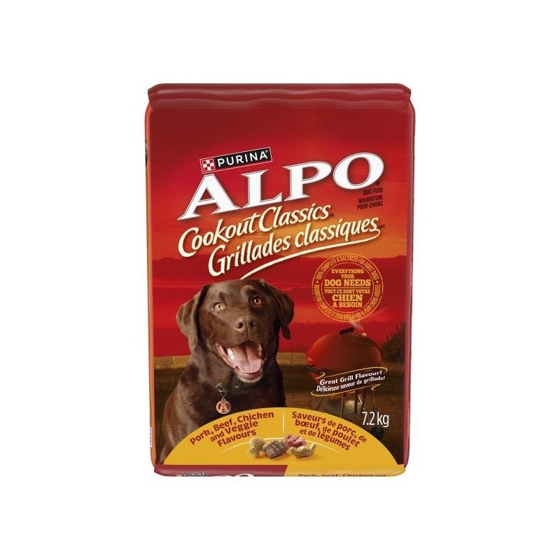 Alpo Cookout Classics Dry Dog Food Balanced Diet 7.2 kg