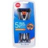 Life Brand 5-Blade Men’s Motionsphere Razor with Trimmer 1+2