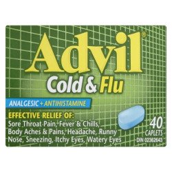 Advil Cold & Flu Caplets 40's