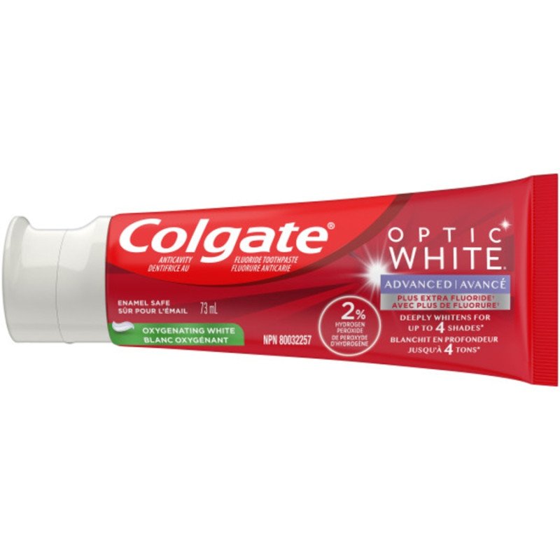 Colgate Optic White Advanced Toothpaste Oxygenating White 73 ml