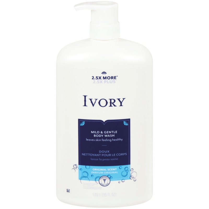 Ivory Mild & Gentle Body Wash Original 1035 ml