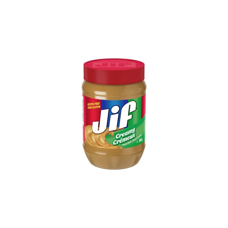 Jif Gluten Free Creamy Peanut Butter 500 g