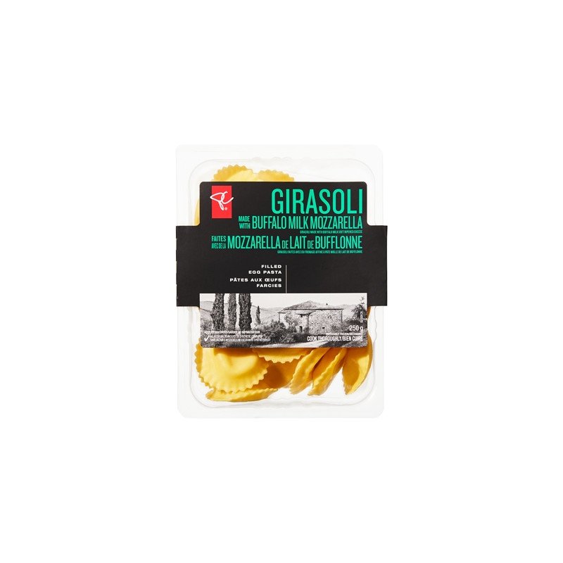 PC Black Label Girasoli Made With Buffalo Milk Mozzarella Filled Egg Pasta 250 g