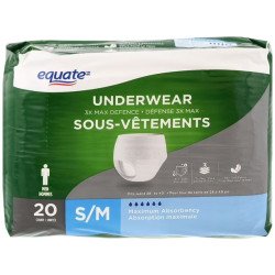 Equate Maximum Absorbency...