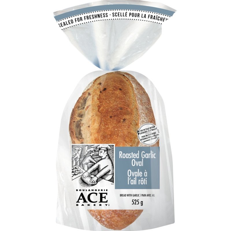 ACE Bakery Roasted Garlic Oval 525 g