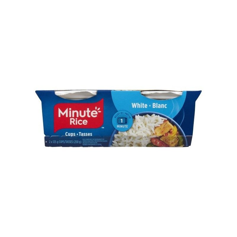 Minute Rice Ready To Serve White Rice 2 x 125 g