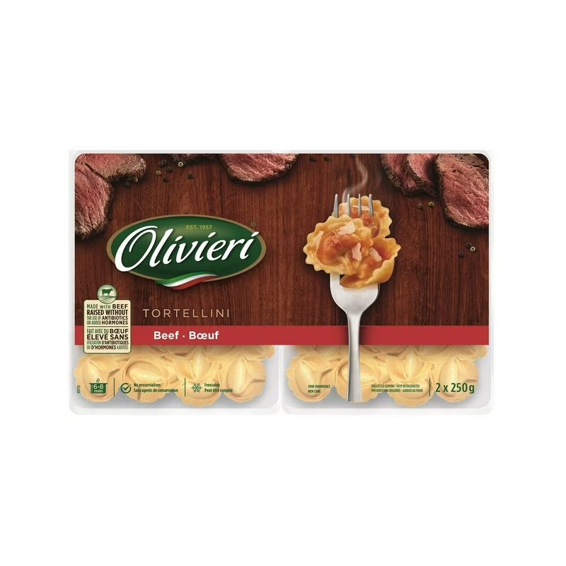 Olivieri Tortellini Beef Pasta 2 x 250 g