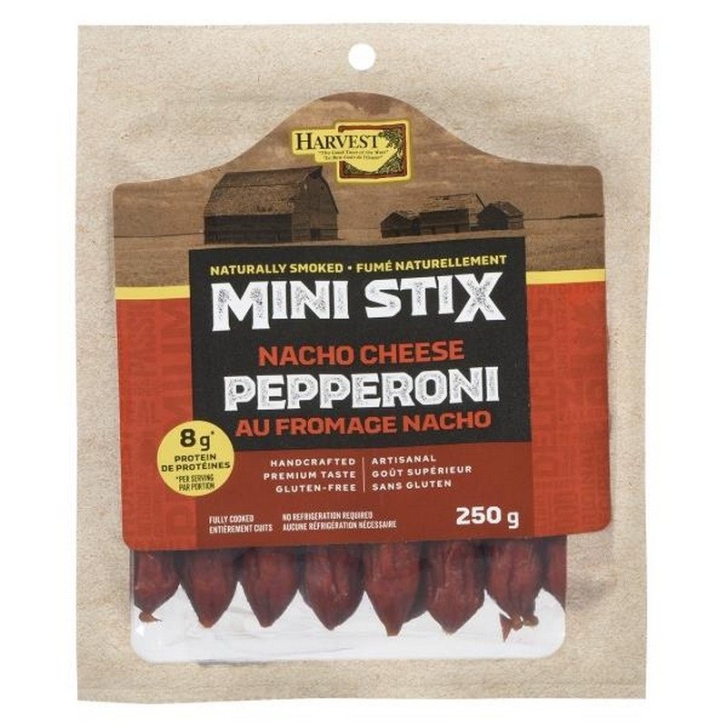 Harvest Mini Stix Nacho Cheese Pepperoni 250 g