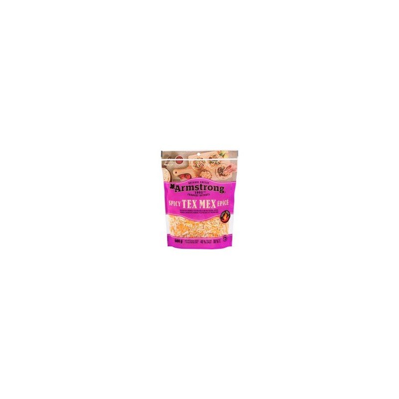 Armstrong Spicy Tex Mex Shredded Cheese 600 g