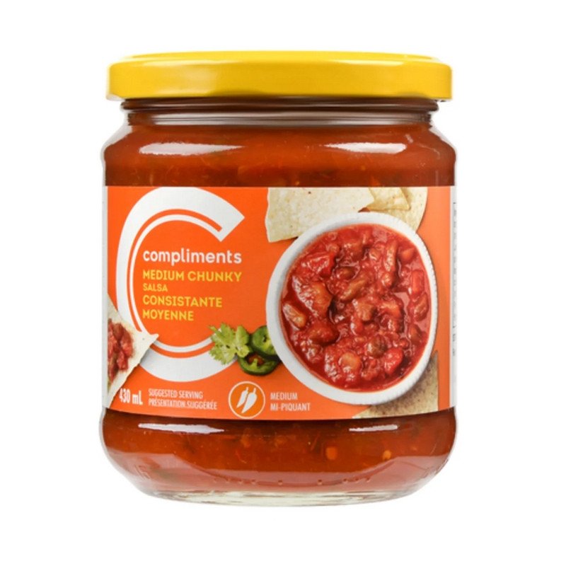 Compliments Medium Chunky Salsa 430 ml