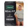 Depend Real Fit for Men Briefs Maximum L/XL 12's