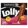 Chapman's Li'l Lolly Chocolate Water Ice 28's