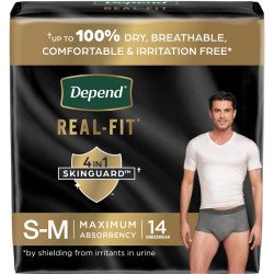 Depend Real Fit 4-in1...