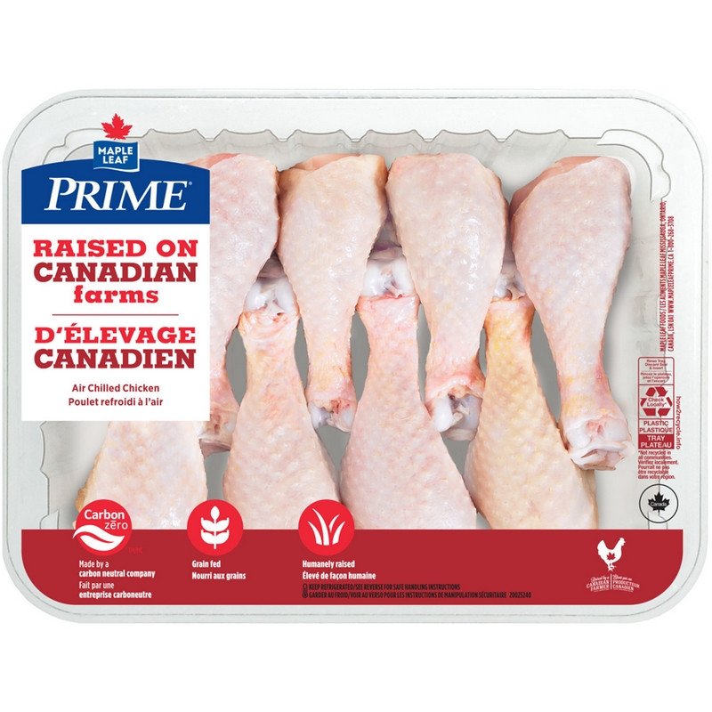 Maple Leaf Prime Chicken Drumstick Value Pack 872 g