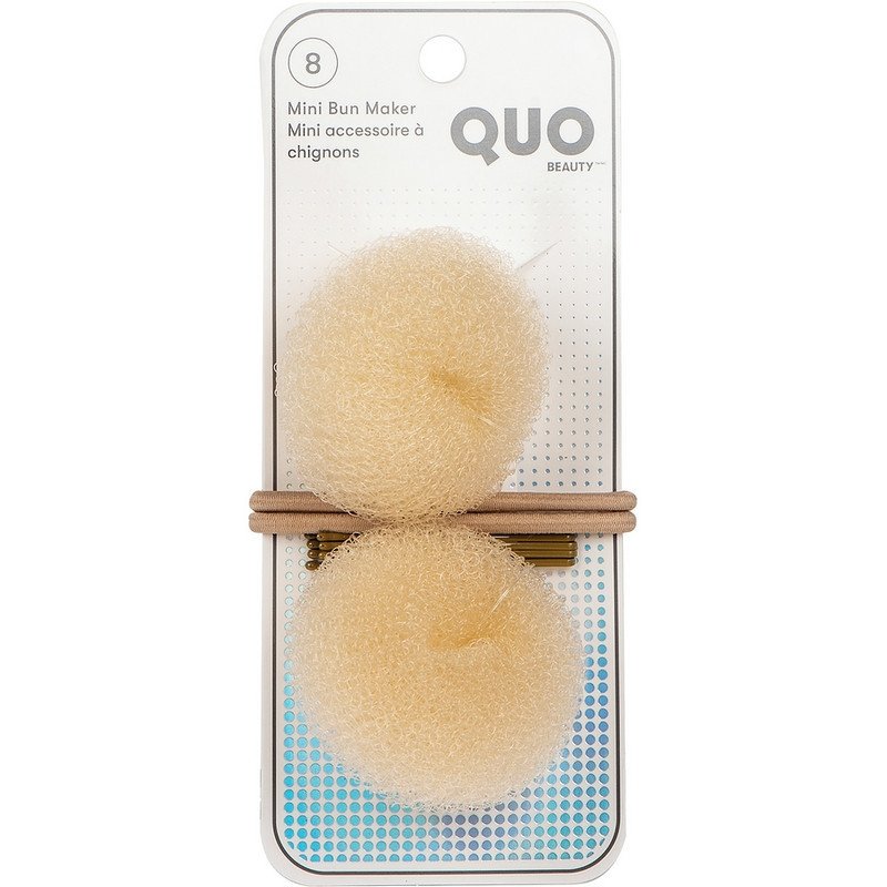 Quo Beauty Blonde Mini Bun Maker 8's