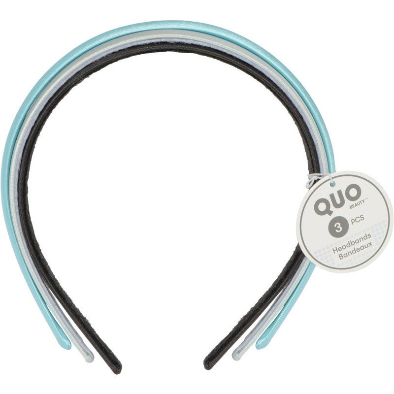 Quo Beauty Blue Headbands 3's